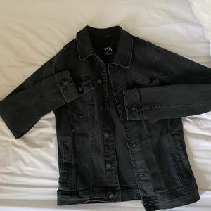 ZARA Black Denim Jacket
